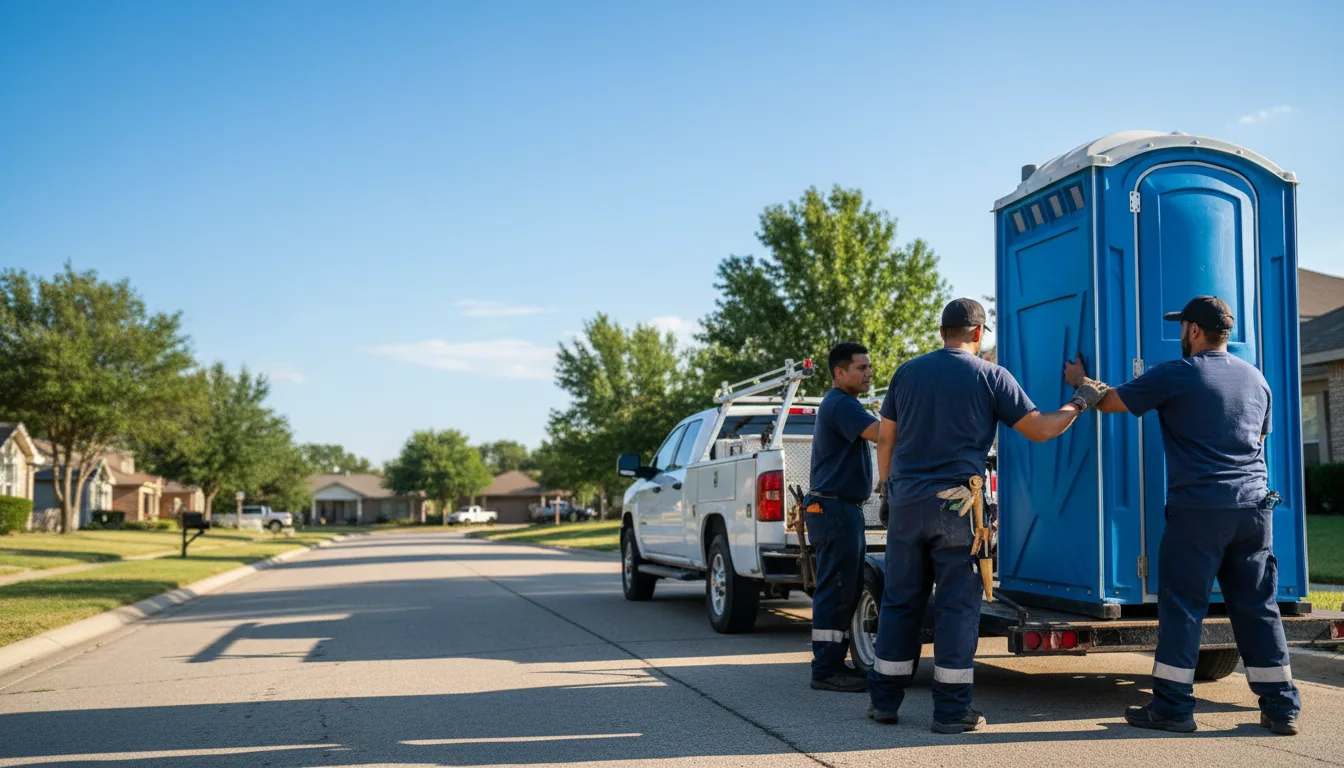 Portable Toilet Rental in Reno, OH near me